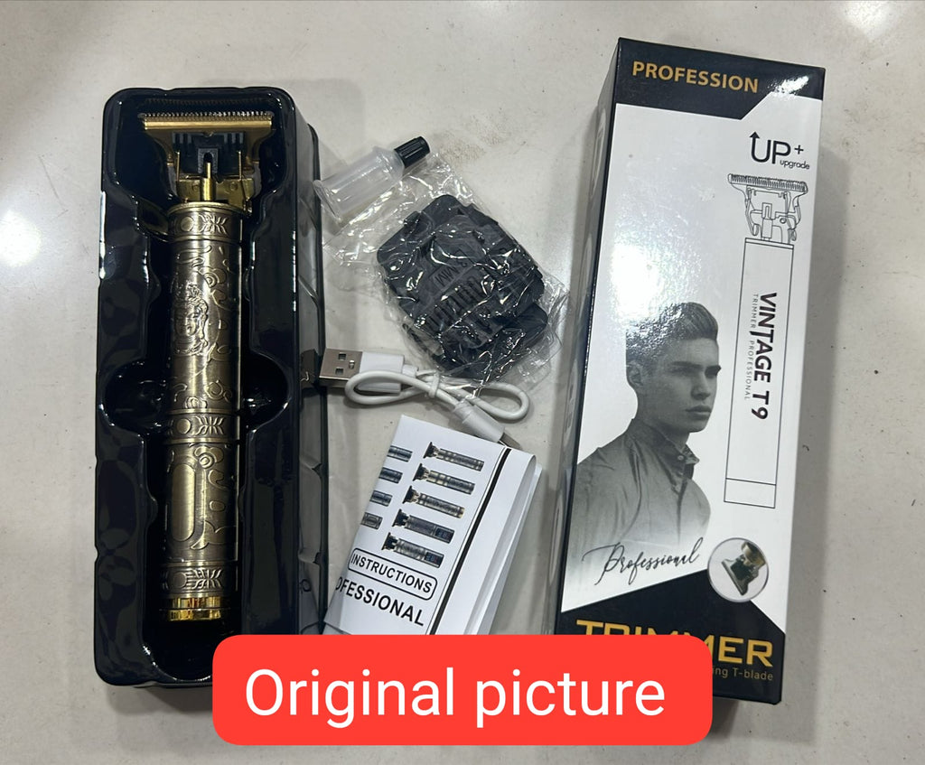 T9 Vintage Trimmer – Professional Hair & Beard Trimmer