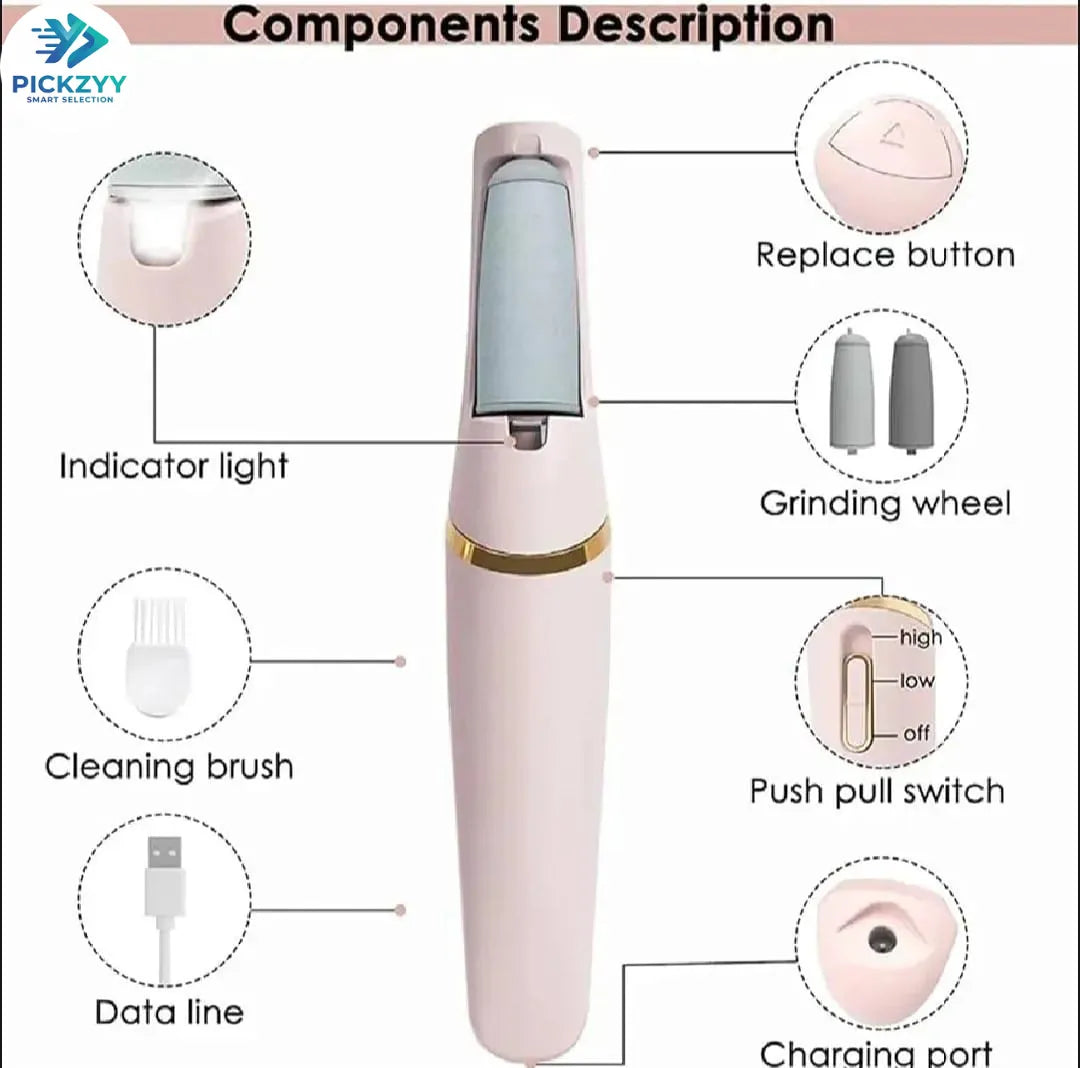 Rechargeable Electric Foot Grinder